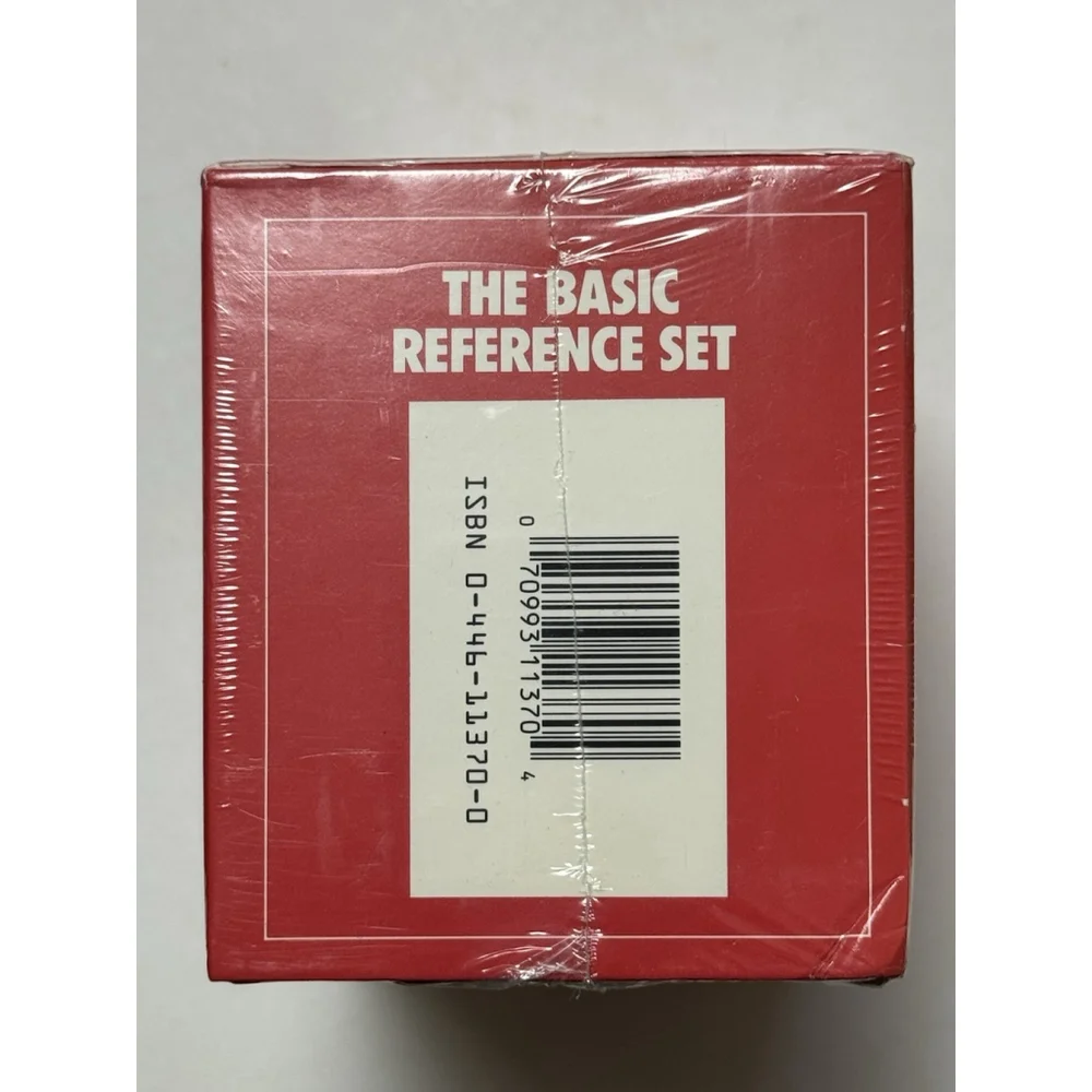 Basic Reference Set Including Webster's New World Dictionary by Warner Books 1st